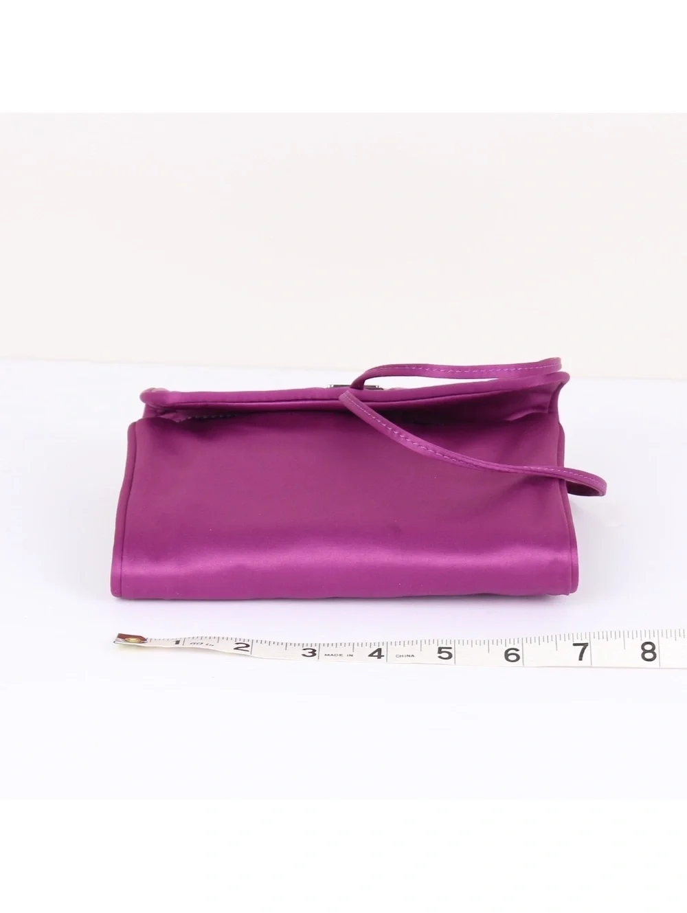 Coach Mulberry Satin Travel Jewelry Roll Organizer Case F66561